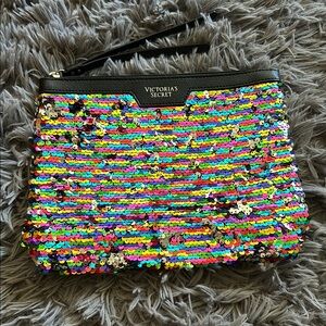 Victoria's Secret Multicolor Sequin Clutch